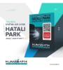 100 Adet QR Kodlu Numaratik Parktel Araç Numaratörü resmi